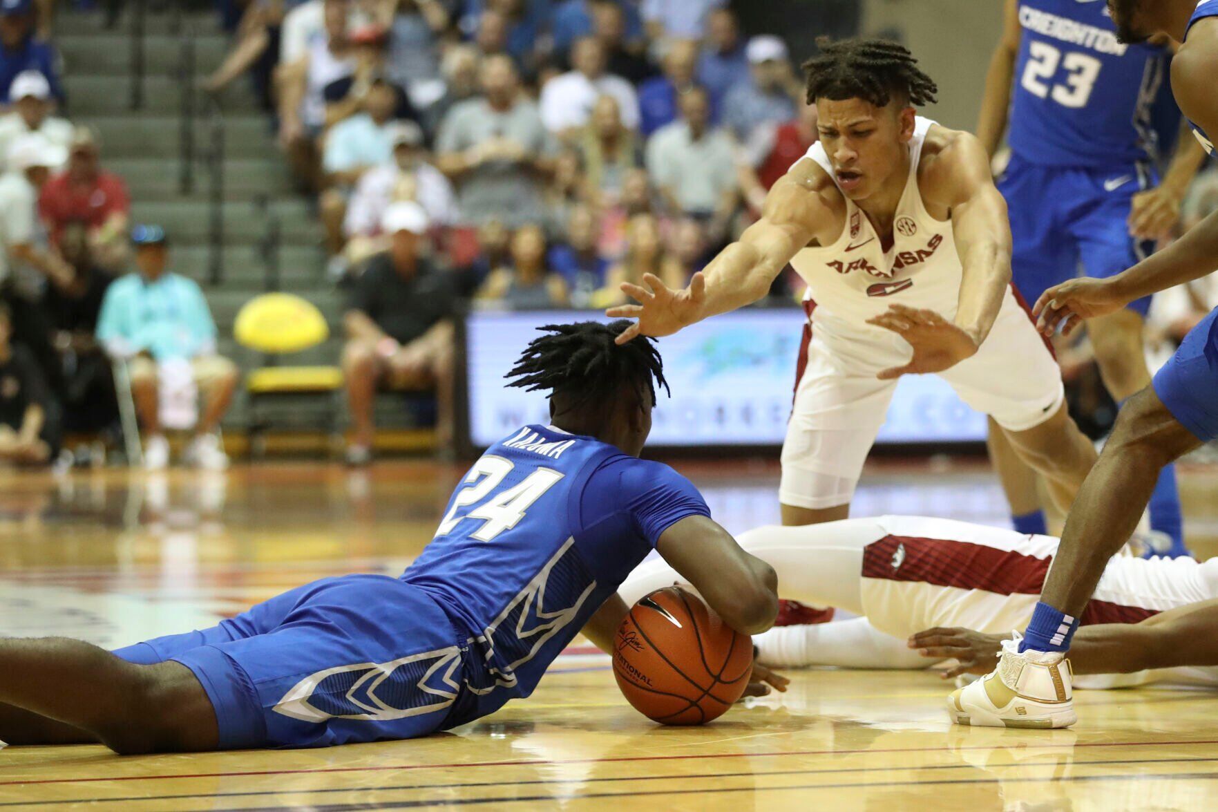 APTOPIX Creighton Arkansas Basketball